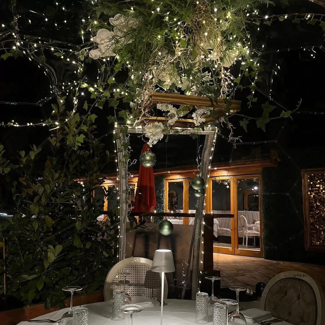 Dine at Dome - fairy lights dining experience
